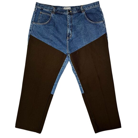 Magellan Sportswear Brush Guard Work/Hunting‎ Denim Jeans Men’s Size 44x30 - Picture 1 of 7